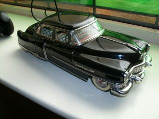 Gama 300 Cadillac Tinplate Toy Tin Car Battery Powered With Remote,  No Marusan
