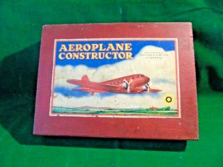 Meccano Aeroplane Constructor Kit O - 1939