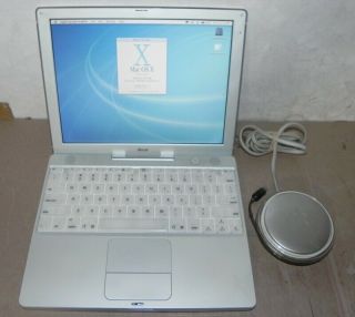 Apple Ibook Powerpc G3 800 Mhz Vintage Laptop A1005