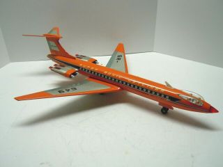 Large Sears/tomiyama/japan Tin Friction Supersonic Jet Airplane.  Nr