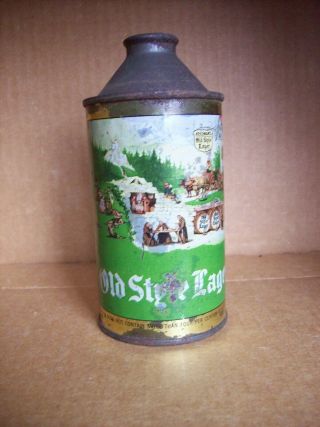 Old Style Cone Top Beer Can - Four Percent