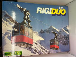 Lgb Lehmann Rigiduo 9000 Toy Cable Car With Figures