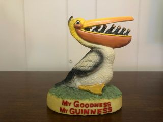 My Goodness My Guinness Pelican With Beer Figurine St James Gate Dublin