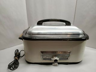 Vintage Westinghouse Electric Roaster Oven Ro - 5411 - 1