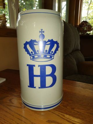 Hofbrau Haus Mug Large Holds 3 Liters Of Beer Vintage