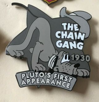 Disney Countdown To The Millennium Pin 42 Chain Gang Dog Pluto 1930