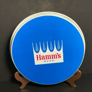Vintage metal Hamm ' s Beer serving tray bar decoration,  beer advertising,  mancave 2