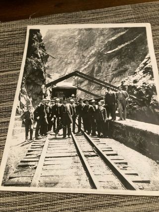 Denver and Rio Grande Western Railroad Company press kit 1954 press photos Rare 3