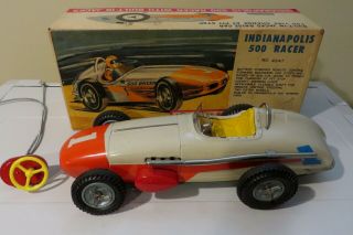 Indianapolis 500 Racer Complete Boxed Japan Sears 15 Inch Battery Op