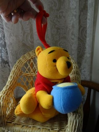 Winnie The Pooh Honey Pot First Years Disney Musical Pull Plush Lullaby Music
