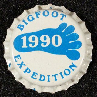 Big Foot 1990 Plastic Bottle Cap Sierra Nevada California Micro Set Crowns Pale,