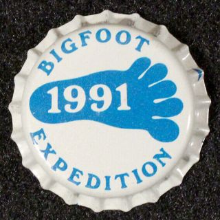 Big Foot 1991 Plastic Bottle Cap Sierra Nevada California Micro Set Crowns Pale,
