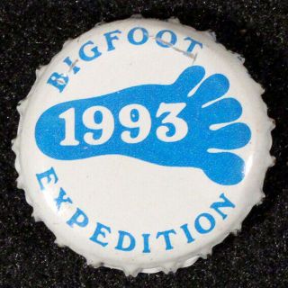 Big Foot 1993 Plastic Bottle Cap Sierra Nevada California Micro Set Crowns Pale,