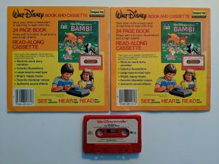 Walt Disney Storytellers The Rescuers & The Jungle Book - 2 Books and 1 Cassette 2