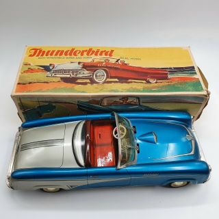 Tin Toy Pn Niedermeier 350 Friction Thunderbrid With Box