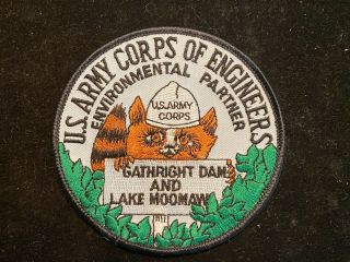 Us Army Corps Of Engineering Gathright Dam Lake Moomawpatch