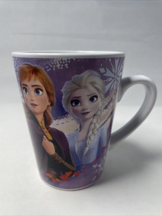 Disney Frozen Elsa Anna Believe In The Journey Travel Coffee Mug