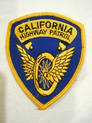 California Highway Patrol Cloth Patch 3 1/2 " - Explorer Program