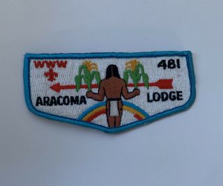 Oa Aracoma Lodge 481 Flap