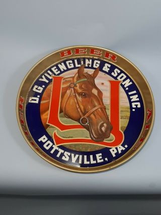 D G Yuengling & Son Beer Tray Pottsville Pa Porter Ale Horse