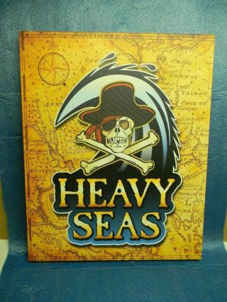 Sweet Minty Heavy Seas Loose Cannon Beer Skull & Bones Sign Baltimore Maryland