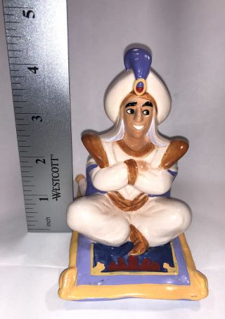 Disney Aladdin Prince Ali On The Magic Carpet Porcelain Ceramic Figurine