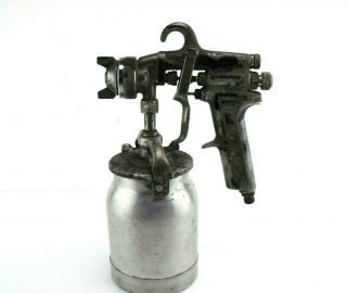 Vintage Binks Model 7 Spray Gun W/ Cup - Automotive Auto Paint Sprayer