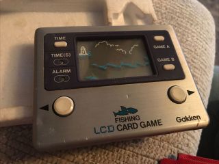 gakken game Fishing LCD Card Game 5