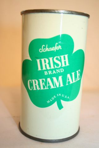 Schaefer Irish Cream Ale 1955 Flat Top - F & M Schaefer Brewing Co. ,  Albany,  Ny