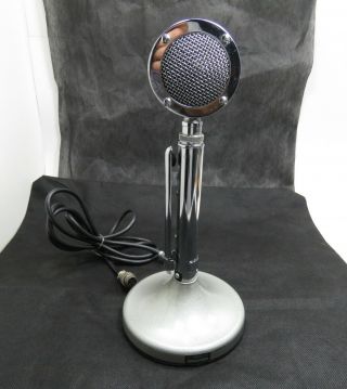 Vintage The Astatic Corp.  Model D - 104 Lollipop Ham Cb Radio Microphone