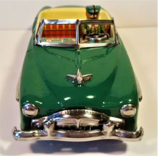 Tin Friction Drive Convertible Car 1950 