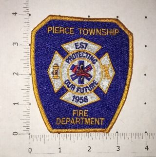 Pierce Township Fire Department Patch - 3 1/2 " X 4 "