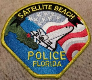 Fl Satellite Beach Florida Police Patch