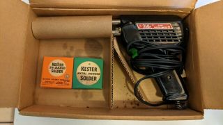 Vintage Weller D - 550 Instant Heat Soldering Gun 240/325 Watts Box Euc