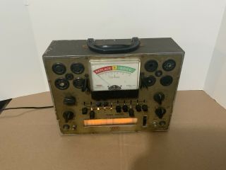 Vintage Eico Model 625 Tube Tester Electronic Instrument - As/is