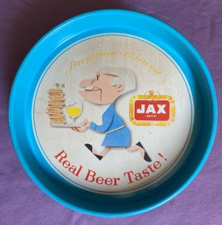 Vintage Jax Beer/jackson Brewing Co.  Round Metal Serving Tray
