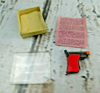 Very Rare Vintage Dgrm (liliput - Browning) Toy Cap Gun Pistol Made In Germany