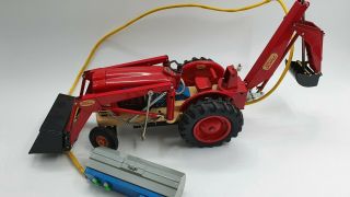 Tin Toy (alps ?) Battery Operated Ford 4000 Industrial Tractor