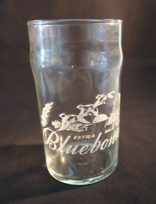 Bluebonnet Extra Pale Beer Glass 4 1/4 "