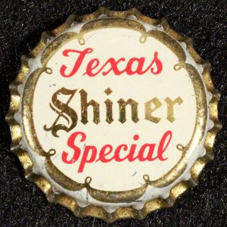 Shiner Texas Special Cork Lined Beer Bottle Cap Spoetzl Texas Crown Tex