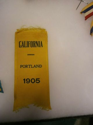 Lewis & Clark Expo 1905 Portland Oregon California Ribbon