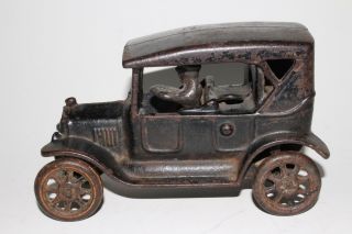 1920 ' s Arcade Cast Iron Model T Ford Bank, 3