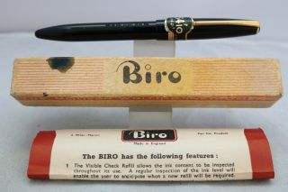 Vintage (c1940) Biro Miles Martin Pen Company Ballpoint,  Cased & Instructions
