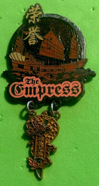 Disney Wdw 2007 Pirates Of The Caribbean At Worlds End The Empress Dangle Pin