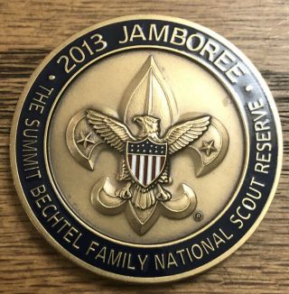 2013 Bsa National Jamboree Challenge Coin