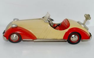 1948 Distler Tin Wind - Up Toy Car - 1939 Wanderer