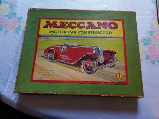 Meccano Constructor Car No1 Box