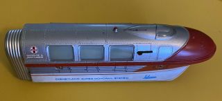 SCHUCO DISNEYLAND Monorail Alweg Powered Unit Silver Engine U.  S Shipped 3