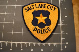 Vintage Salt Lake City Ut Police Patch
