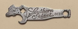 1910s Southern Select Beer Houston Texas Elk Head Shaped Bottle Opener A - 16 - 4